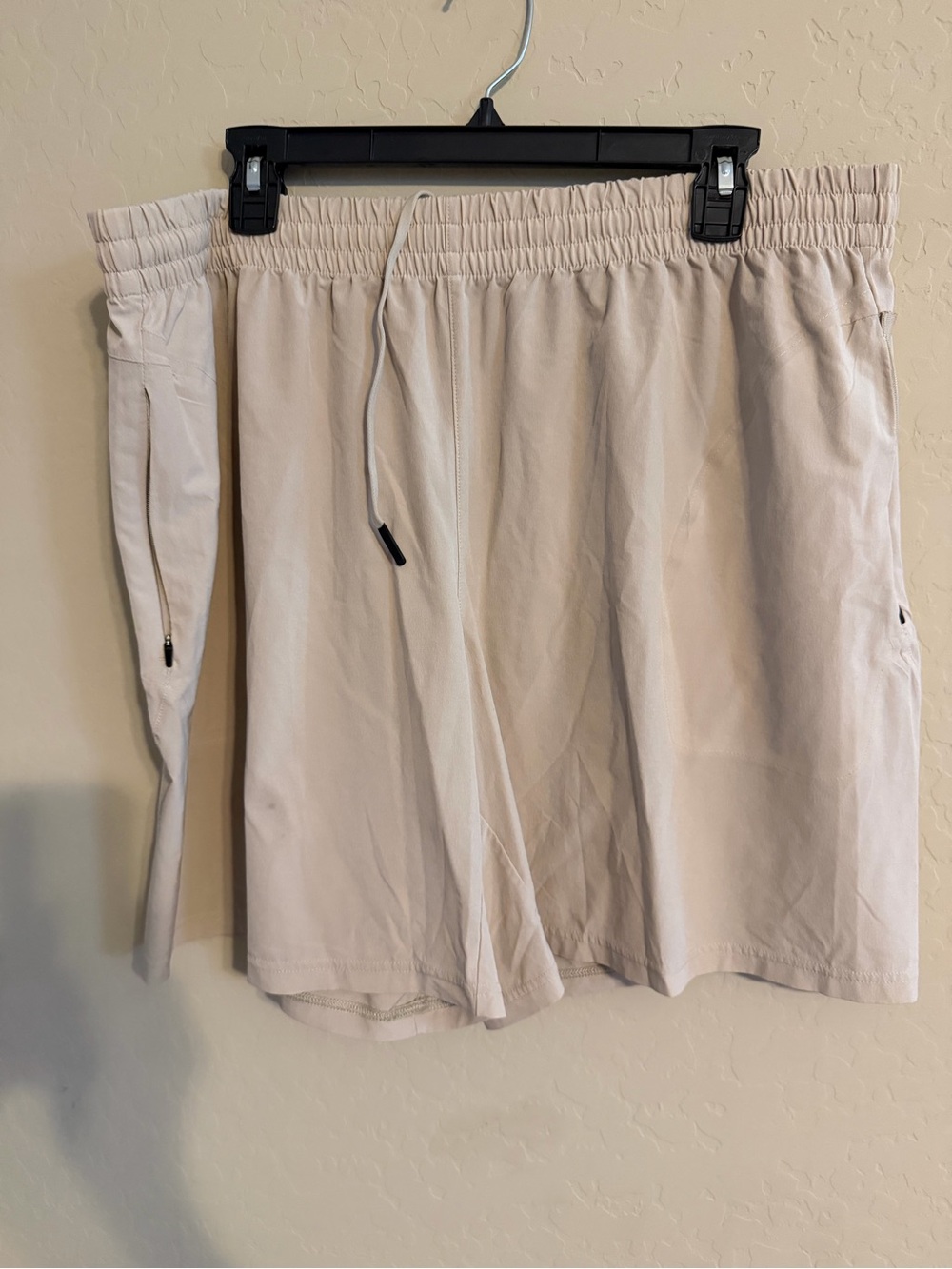 Men's Lightweight Drawstring Shorts - Cream